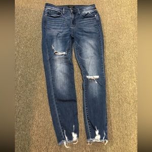 LADIES “JUDY BLUE “   Skinny fit blue jeans size 11/30